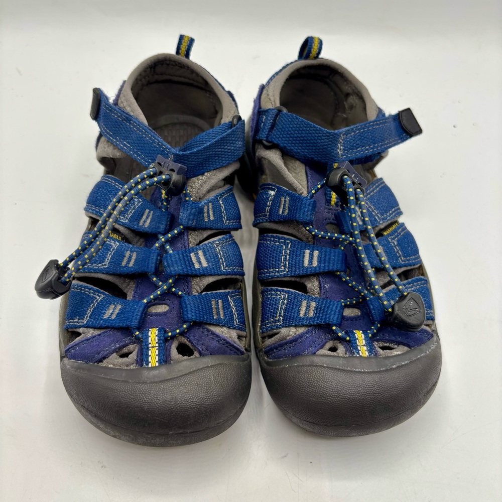KEEN Kids Newport H2 Waterproof Hiking Sandals Blue Depths Size 13
